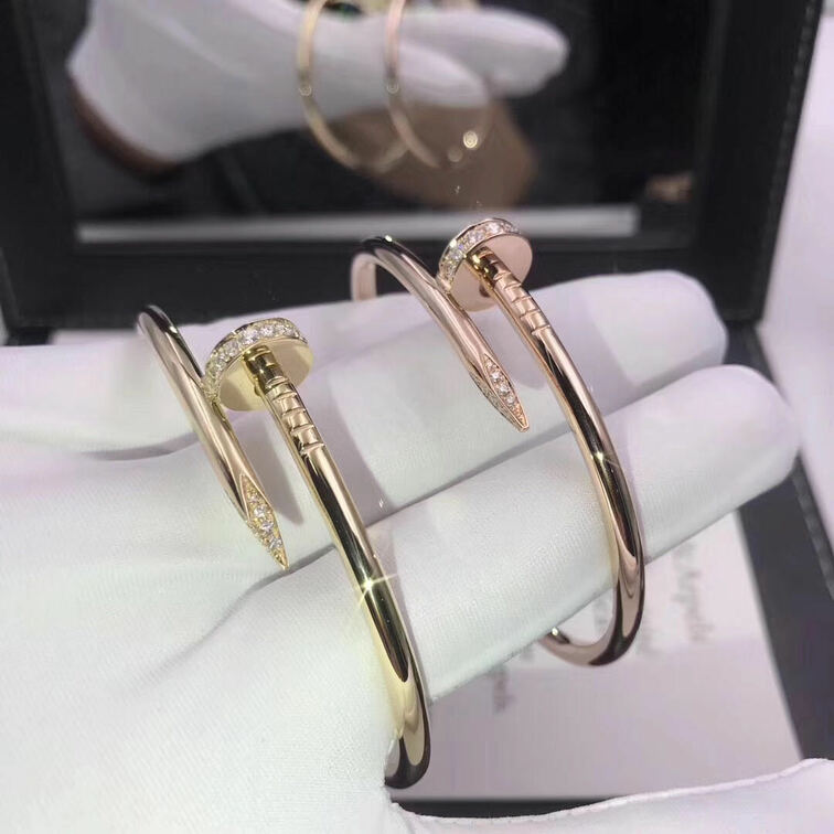 Cartier Juste Un Clou Bracelet Set With Diamonds