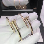 Cartier Juste Un Clou Bracelet Set With Diamonds