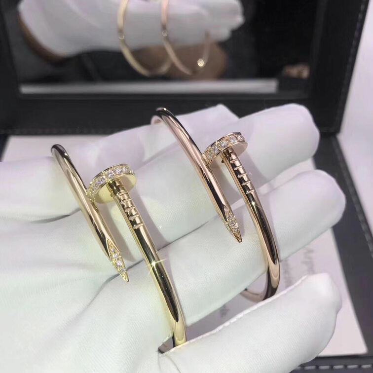 Cartier Juste Un Clou Bracelet Set With Diamonds