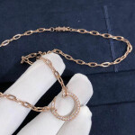 Cartier Juste Un Clou Necklace Set With 37 Diamonds