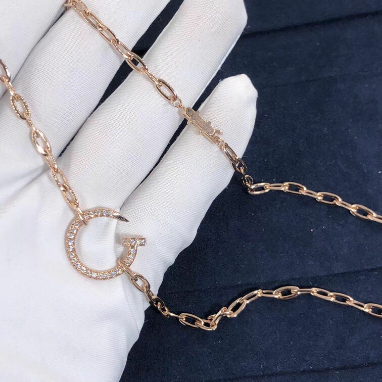 Cartier Juste Un Clou Necklace Set With 37 Diamonds