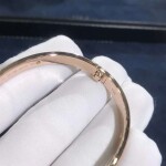 Cartier Love Bracelet 4 Diamonds 18k Rose Gold