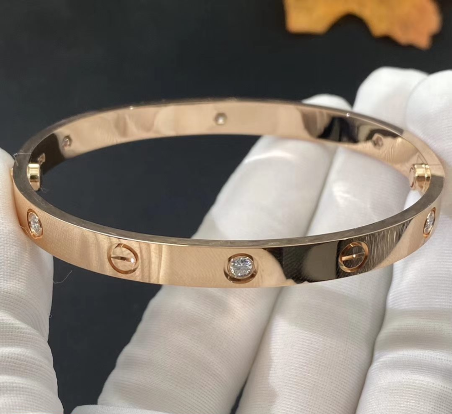 Cartier Love Bracelet 6 Diamonds