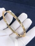 Cartier Love Bracelet Small Model 18k Yellow Gold With 10 Diamonds