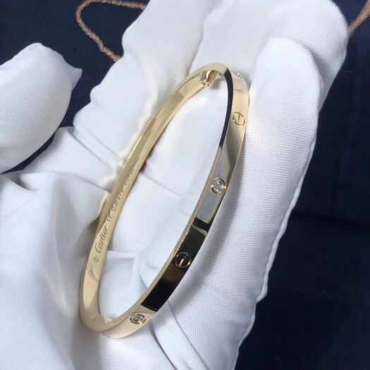 Cartier Love Bracelet Small Model 6 Diamonds