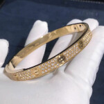 Cartier Love Bracelet With Pave 204 Diamonds