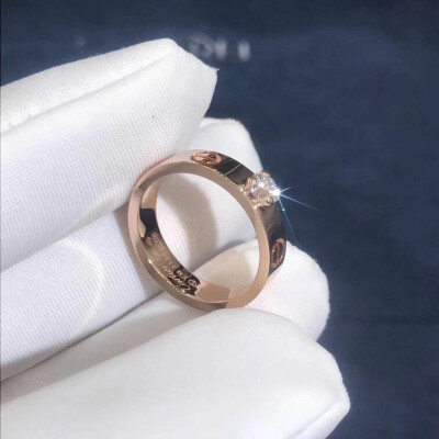 Cartier Wedding Rings 18k Pink Gold