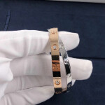 Custom Made 18k Cartier Love Bracelet With 12 Diamonds