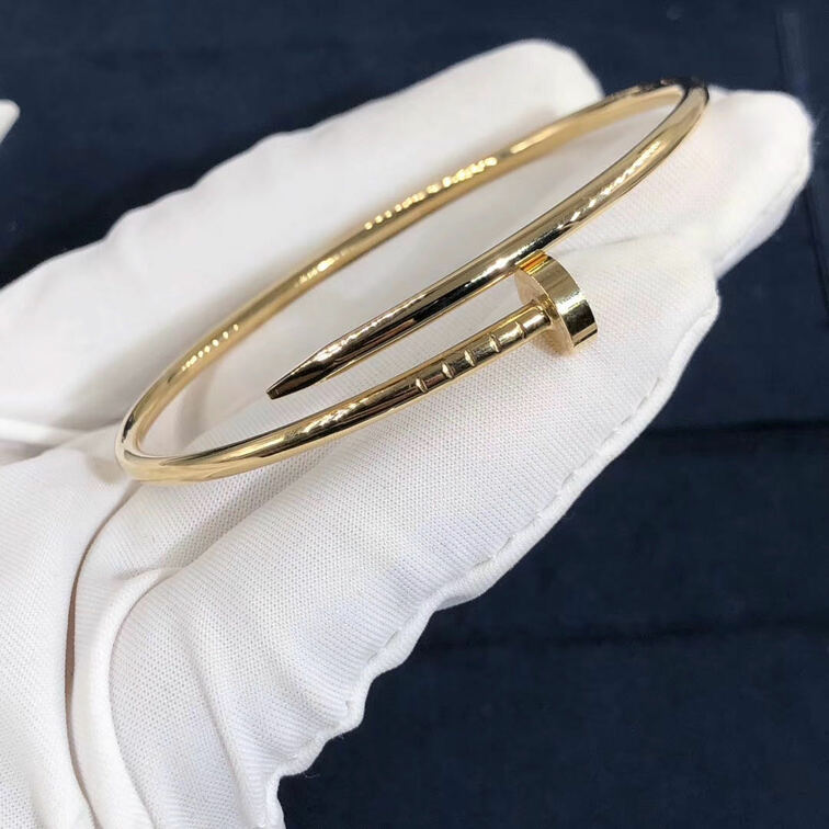 Custom Made 18k Rose Gold Cartier Juste Un Clou Small Model Bracelet
