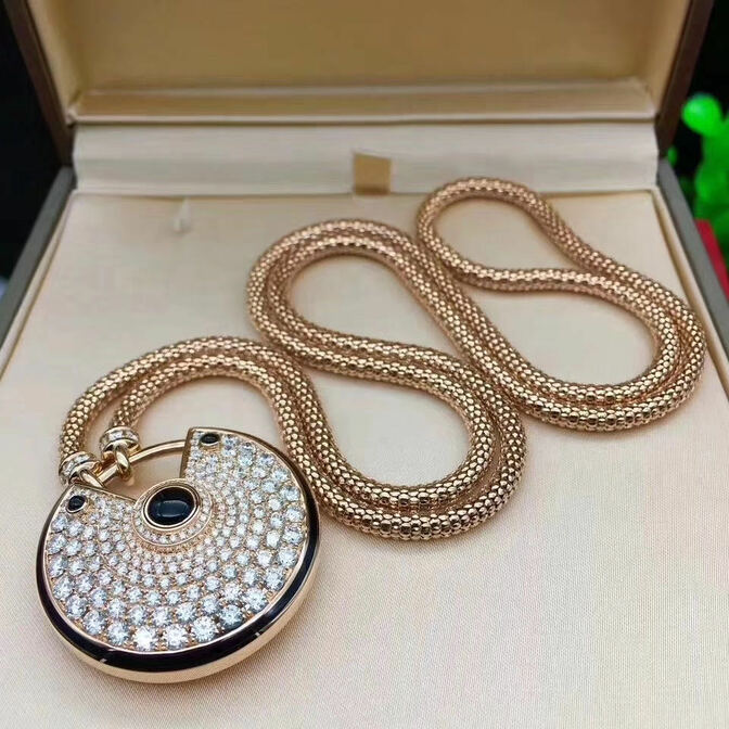 Custom Made Diamond Cartier Jewelry Necklaces For Wedding Engagement Ceremony