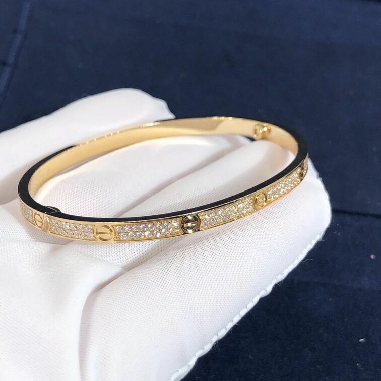 Diamond Cartier Small Model Love Bracelet