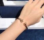 Panthere De Cartier Bracelet Set With Tsavorite Garnets And Onyx