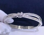 Chaumet Liens Seduction White Gold Bracelet Fully Set With Diamonds