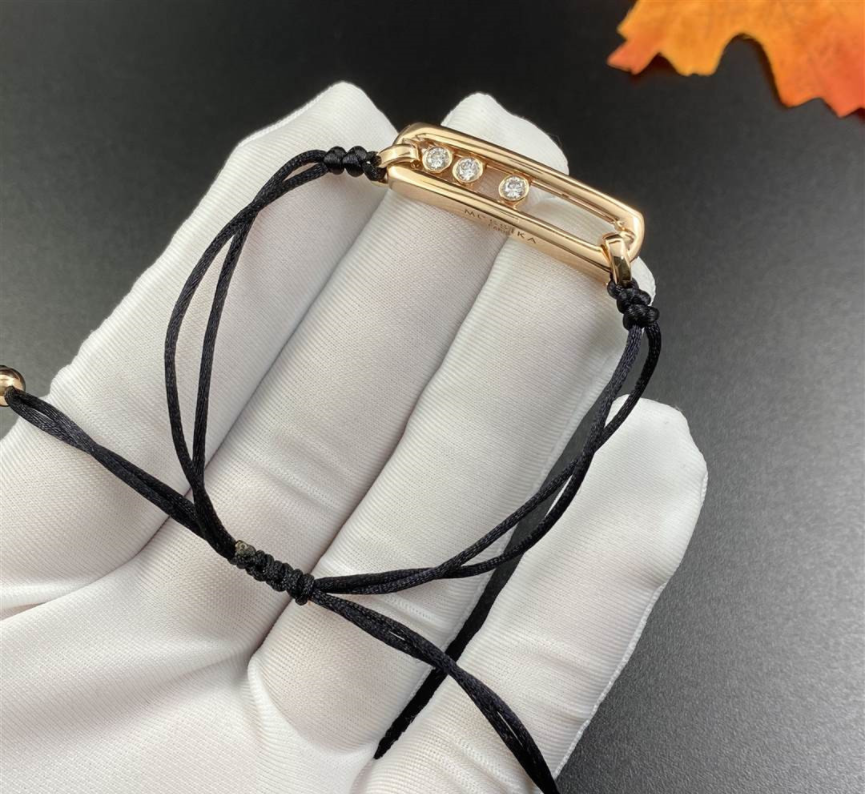 Messika Move Classique 18k Rose Gold Bracelet Large