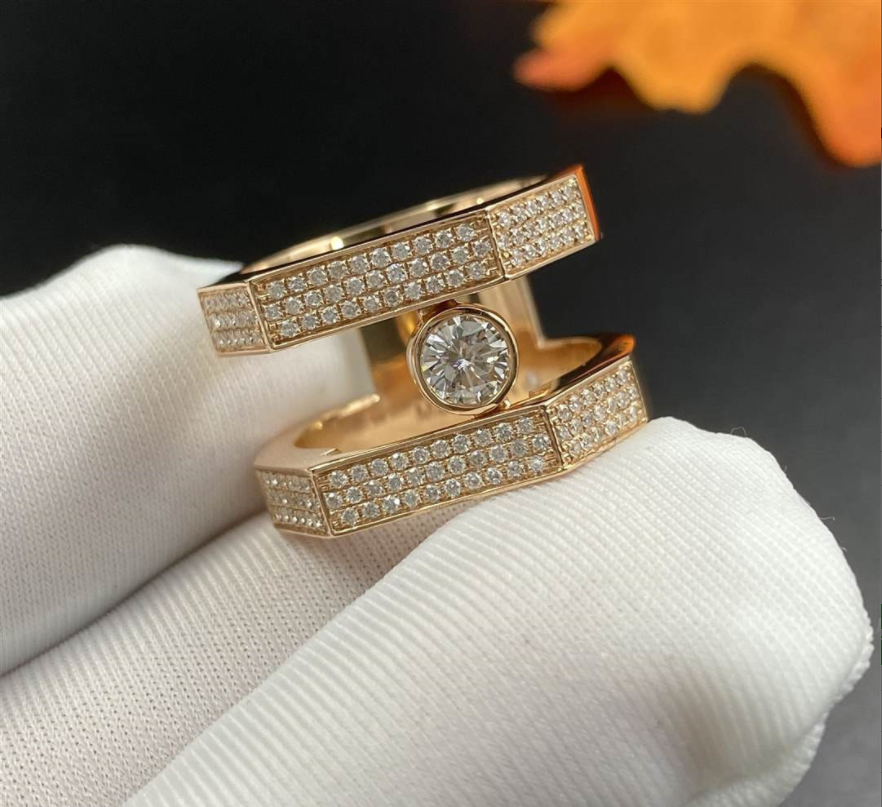 Messika Move Pei Pave Diamond Ring