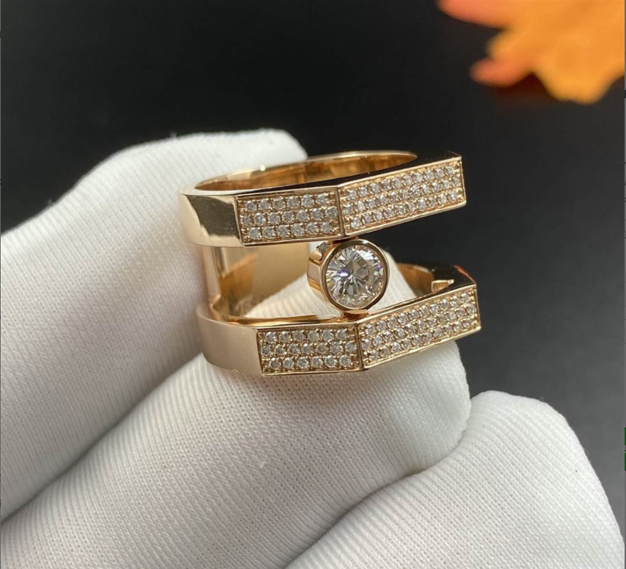 Messika Move Pei Pave Diamond Ring