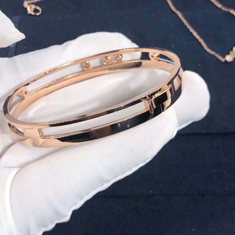 Messika Move Romane Diamond Bangle Bracelet