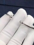 Piaget Possession Open Bangle Bracelet In 18k White Gold With Diamonds