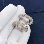Tiffany Co Platinum Yellow Gold Jean Schlumberger Twenty Stone Diamond Earrings