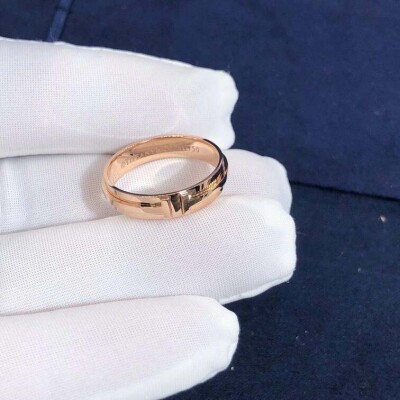Tiffany T Ring Wedding Ring T Two 18k Rose Gold No Diamonds