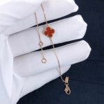 Van Cleef Arpels 18k Gold Sweet Alhambra Bracelet