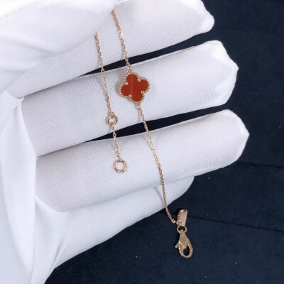 Van Cleef Arpels 18k Gold Sweet Alhambra Bracelet