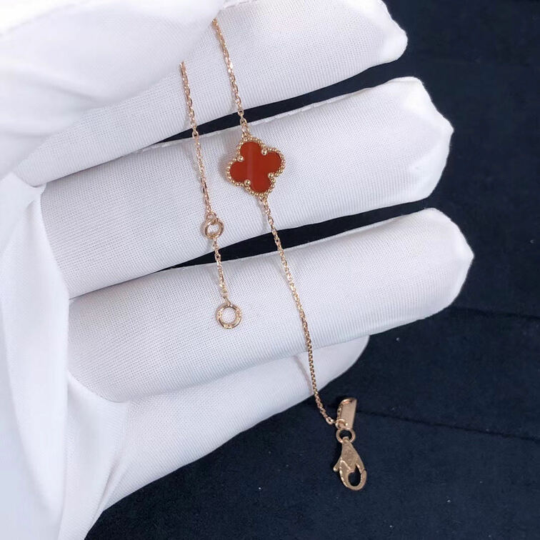 Van Cleef Arpels 18k Gold Sweet Alhambra Bracelet