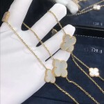 Van Cleef Arpels Magic Alhambra 16 Motifs Long Necklace