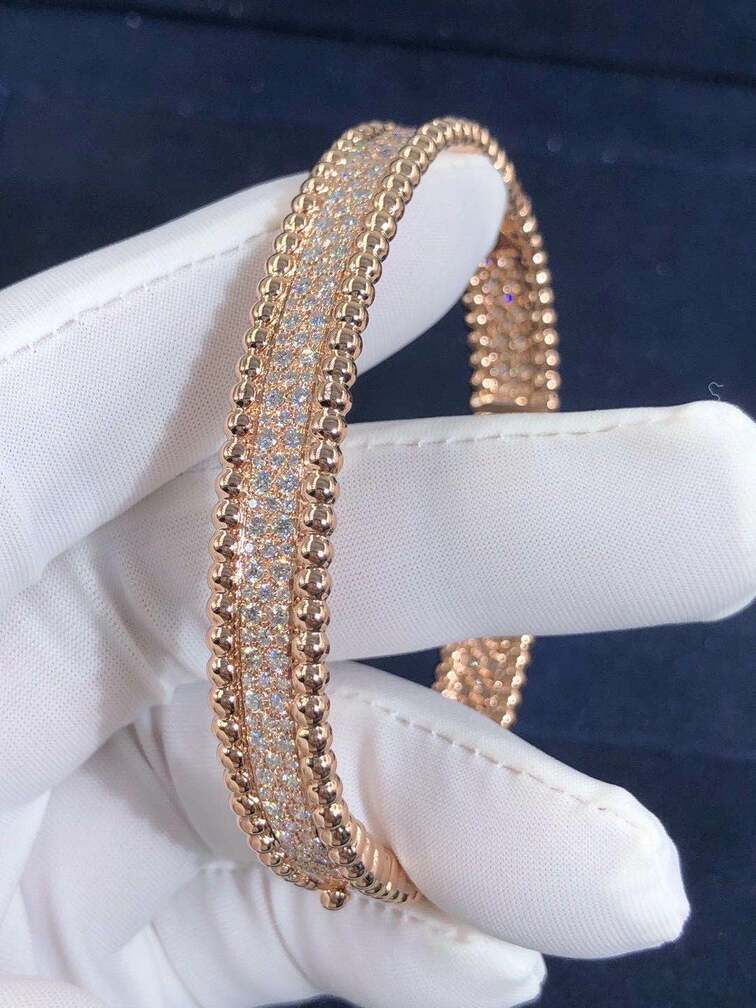 Van Cleef Arpels Perlee Diamonds Bracelet