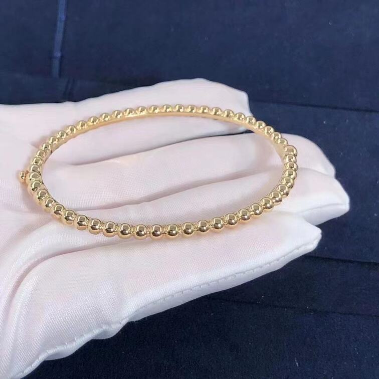 Van Cleef Arpels Perlee Pearls Of Gold Medium Model Bracelet
