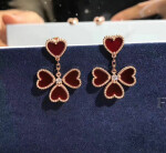 Van Cleef Arpels Sweet Alhambra Effeuillage Earrings