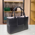 Bottega Arco Tote Black 36 Ss2022