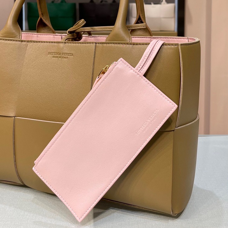 Bottega Arco Tote Brown Pink 36 Ss2022