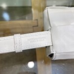 Bottega Belt Cassette Bag White 175 Ss2022