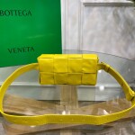 Bottega Belt Cassette Bag Yellow 175 Ss2022