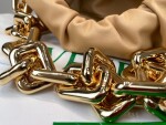 Bottega The Pouch Beige Yellow Chain 26 Ss2022