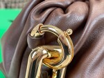 Bottega The Pouch Dark Chocolate Yellow Chain 26 Ss2022
