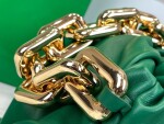 Bottega The Pouch Green Yellow Chain 26 Ss2022