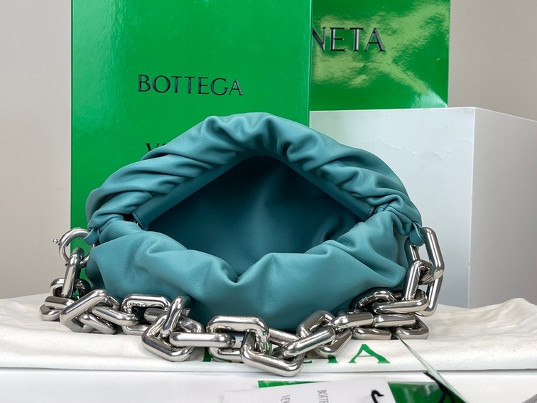 Bottega The Pouch Mint Sliver Chain 26 Ss2022