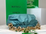 Bottega The Pouch Mint Yellow Chain 26 Ss2022
