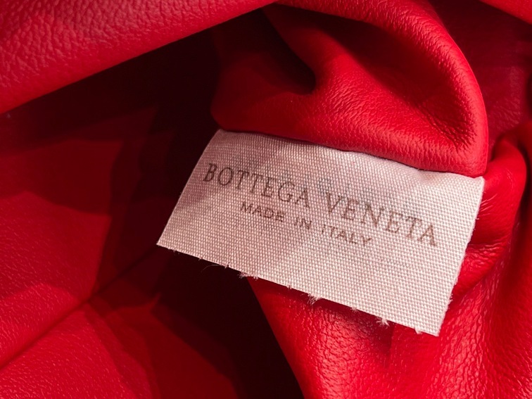 Bottega The Pouch Red Sliver Chain 26 Ss2022