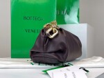 Bottega The Pouch Wine Sliver Chain 26 Ss2022