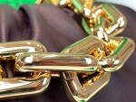 Bottega The Pouch Wine Sliver Chain 26 Ss2022