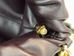 Bottega The Pouch Wine Sliver Chain 26 Ss2022