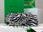 Bottega The Pouch Zebra Sliver Chain 26 Ss2022