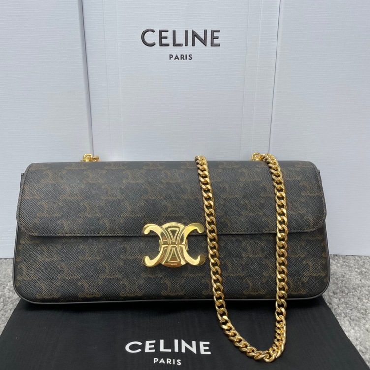 Celine 13 Mini Triomphe Mono Canvas Ss2022
