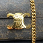 Celine 13 Mini Triomphe Mono Canvas Ss2022