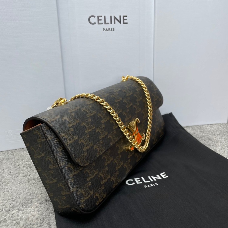 Celine 13 Mini Triomphe Mono Canvas Ss2022