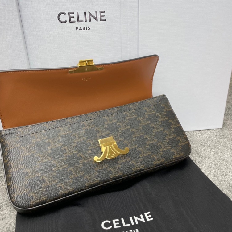 Celine 13 Mini Triomphe Mono Canvas Ss2022