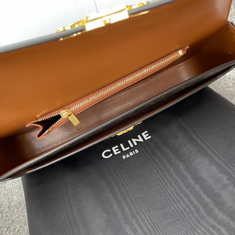 Celine 13 Mini Triomphe Mono Canvas Ss2022